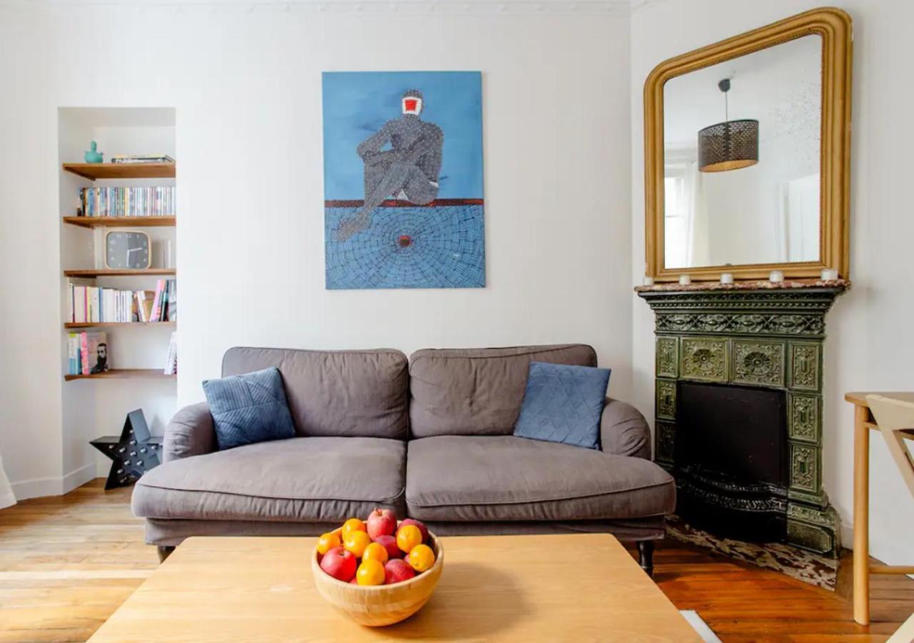 Charmant Appartement Pres Du Pere Lachaise Paris Eksteriør billede