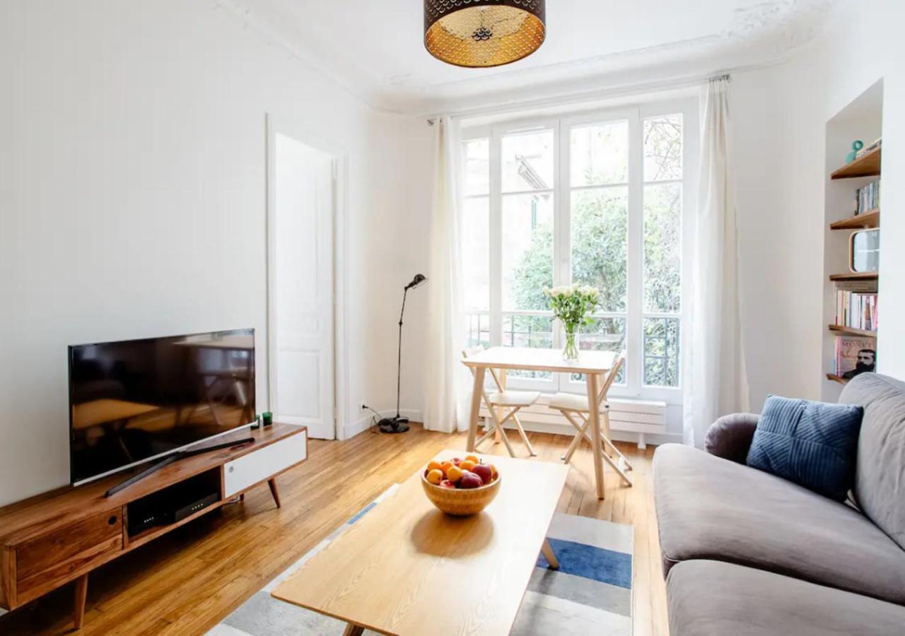 Charmant Appartement Pres Du Pere Lachaise Paris Eksteriør billede
