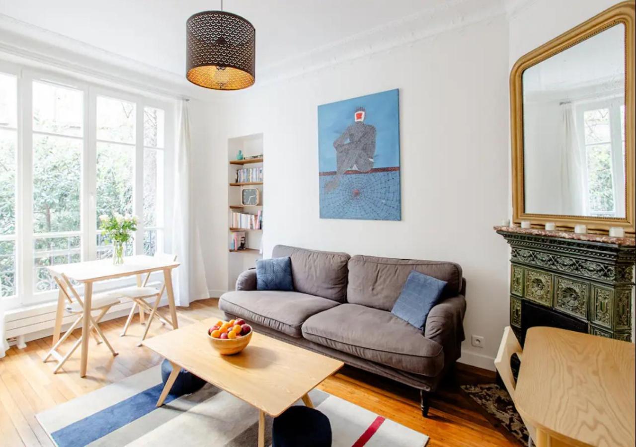 Charmant Appartement Pres Du Pere Lachaise Paris Eksteriør billede